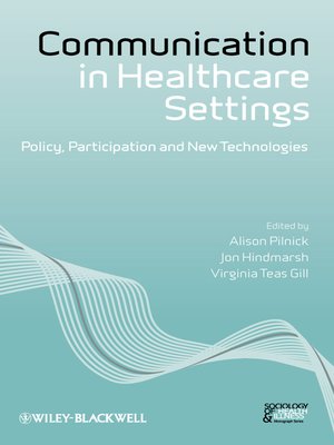 cover image of Communication in Healthcare Settings